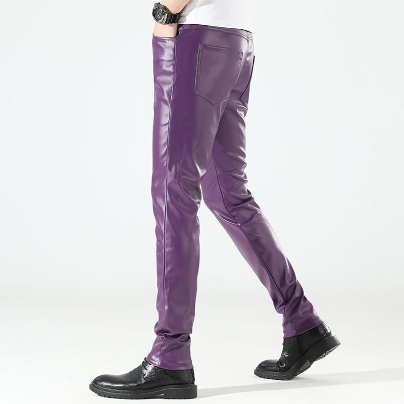 Men's Leather Pants Skinny Fit – Leather Work Pants Bewertung und Preis