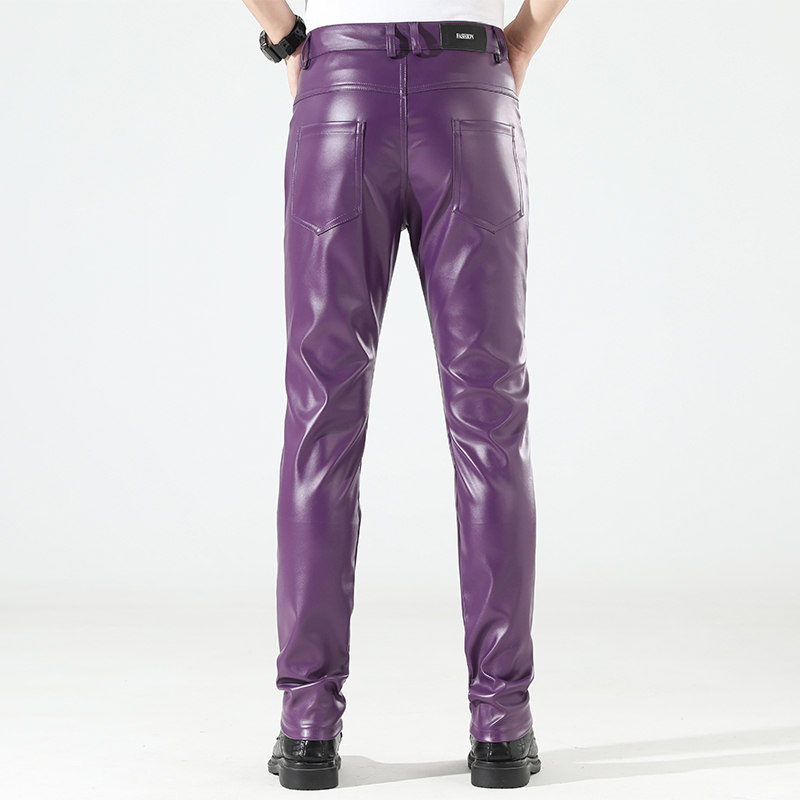 Men's Leather Pants Skinny Fit – Leather Work Pants Bewertung und Preis