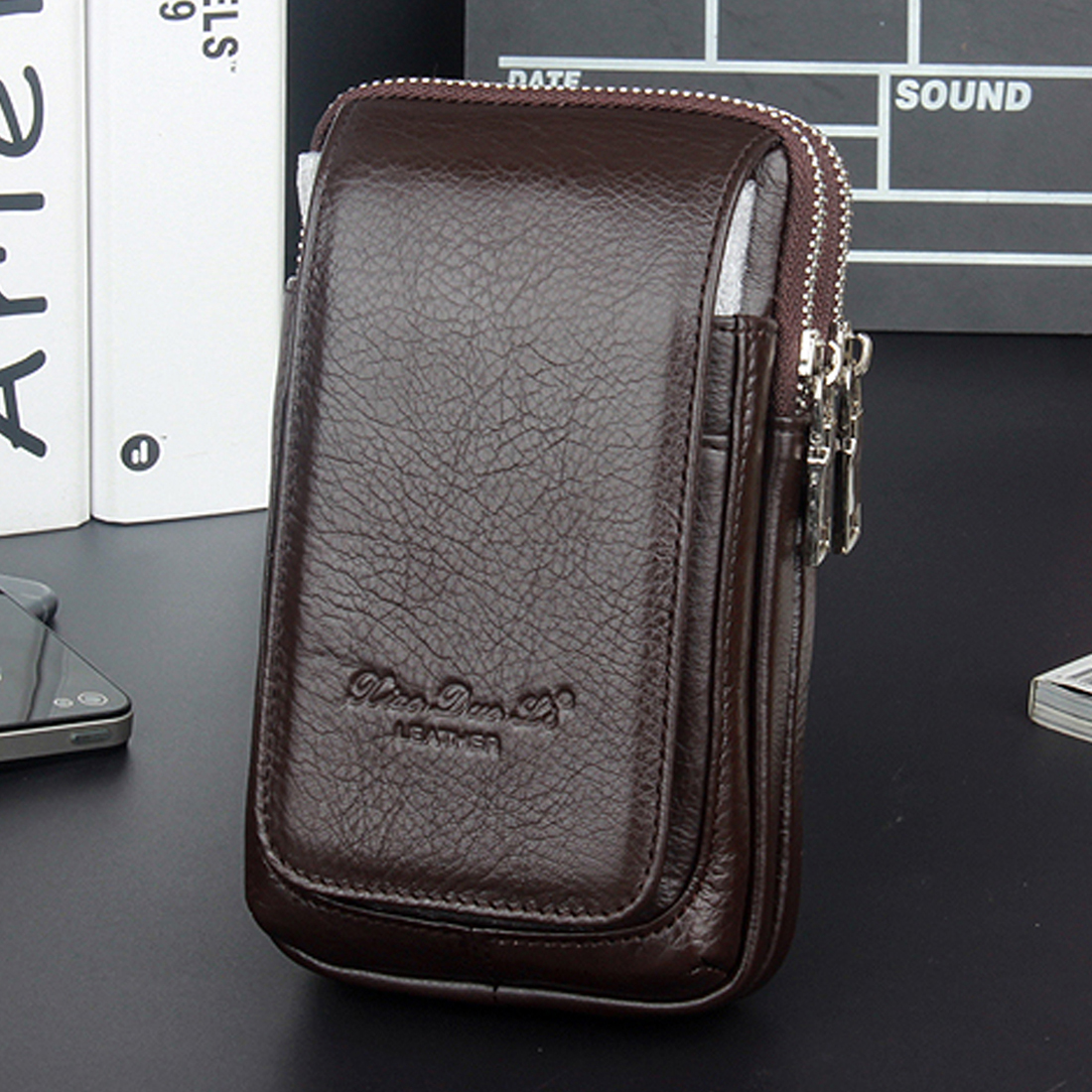 Men Genuine Leather Waist Fann – Leatherwork Belt Bewertung und Preis