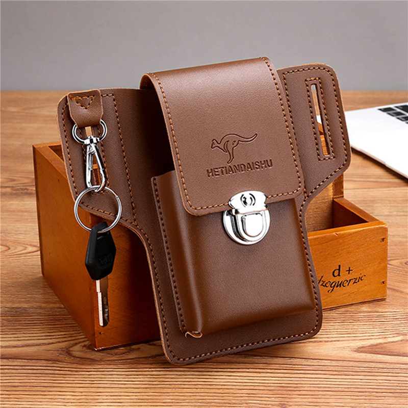 Phone Belt Bag For Men Bags Ce – Leatherwork Belt Bewertung und Preis