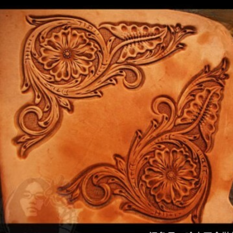 3D Corner Pattern Logo Leather – Leatherwork Logo Bewertung und Preis