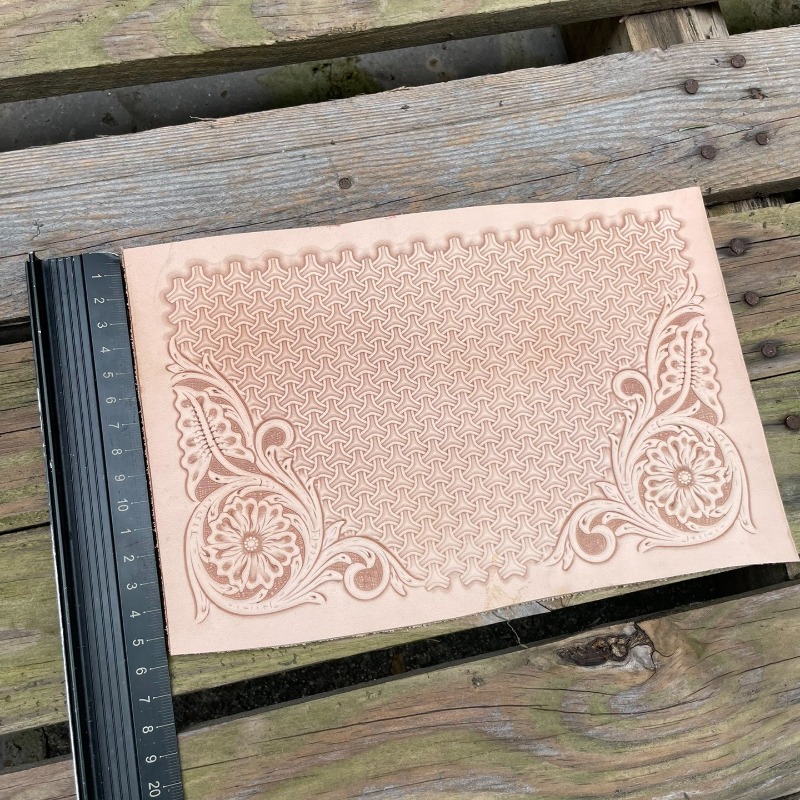 3D Corner Pattern Logo Leather – Leatherwork Logo Bewertung und Preis