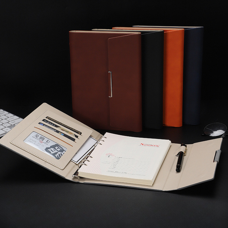 Tri-fold A5 Loose-leaf Noteboo – Leather Work Notebook Bewertung und Preis