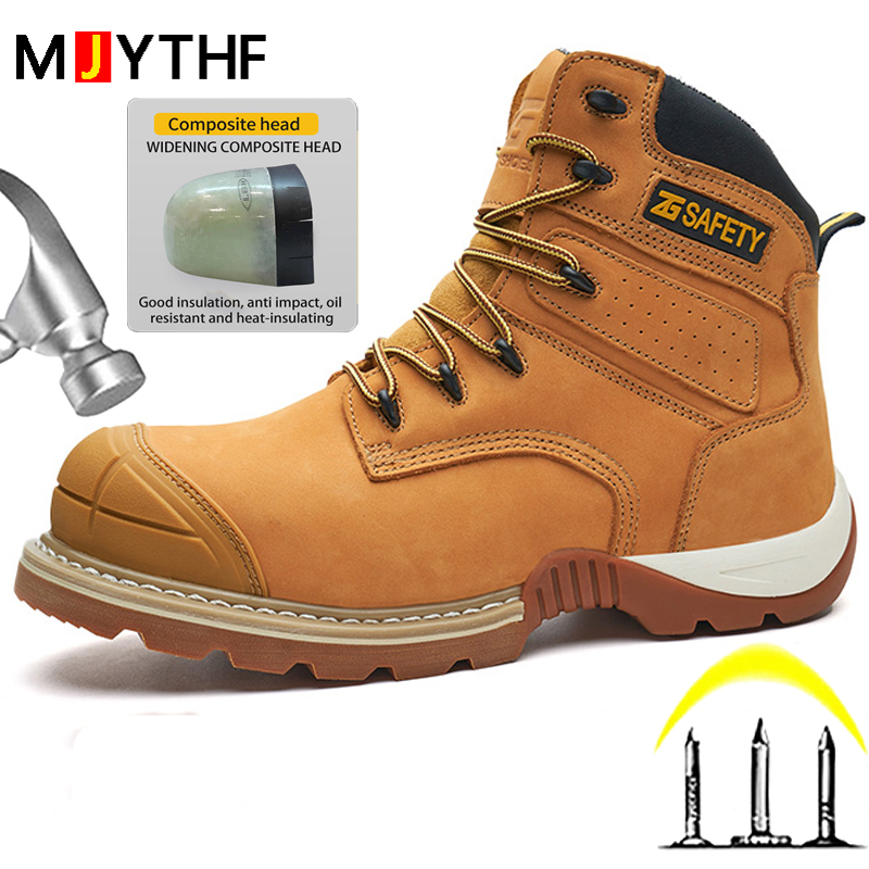 Cowhide Work Safety Boots Comp – Leather Work Fabric Bewertung und Preis