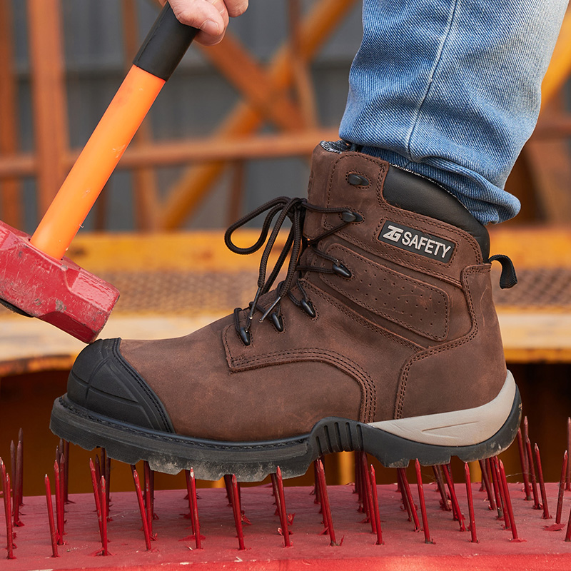 Cowhide Work Safety Boots Comp – Leather Work Fabric Bewertung und Preis
