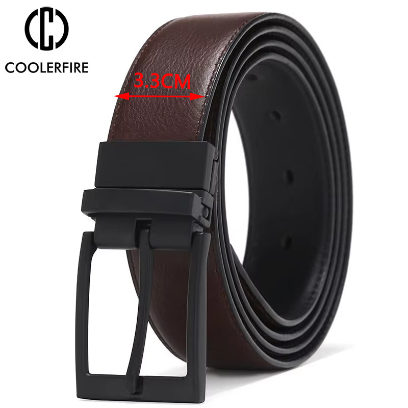 Men Belt Business Dress Belts  – Leather Works Belt Bewertung und Preis