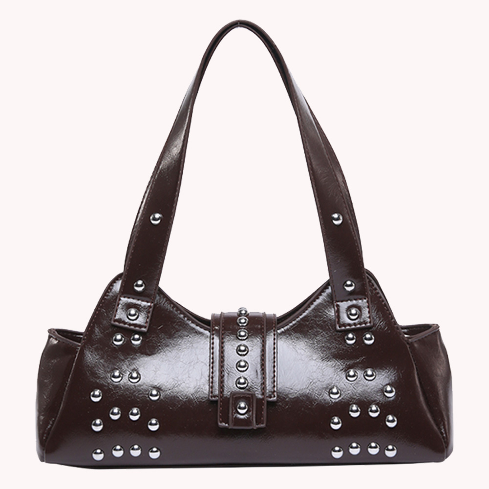 Shoulder Bag for Women Rivet P – Leather Work Handbags For Women Bewertung und Preis