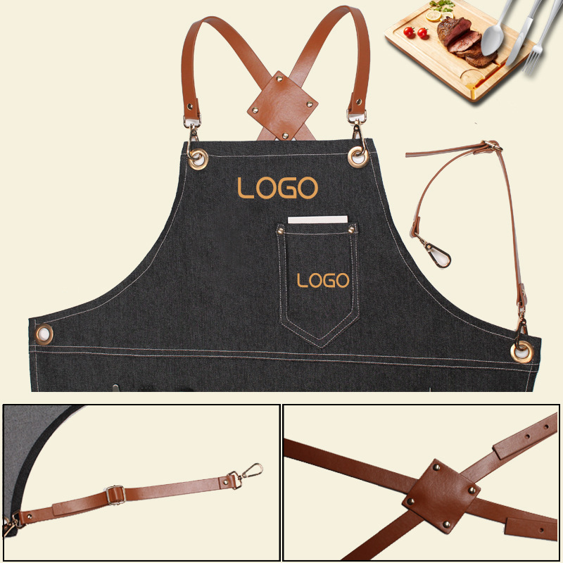 Floral PU Leather Straps Denim – Leatherwork Logo Bewertung und Preis