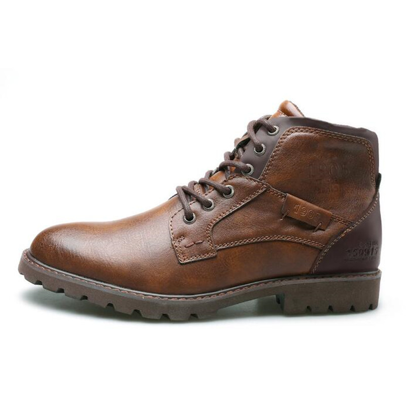 2026 Leather Men Ankle Boots P – Leather Work Fabric Bewertung und Preis