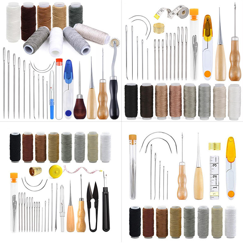 Leather Sewing Kit Leather Cra – Leatherwork Hand Sewing Needles Bewertung und Preis