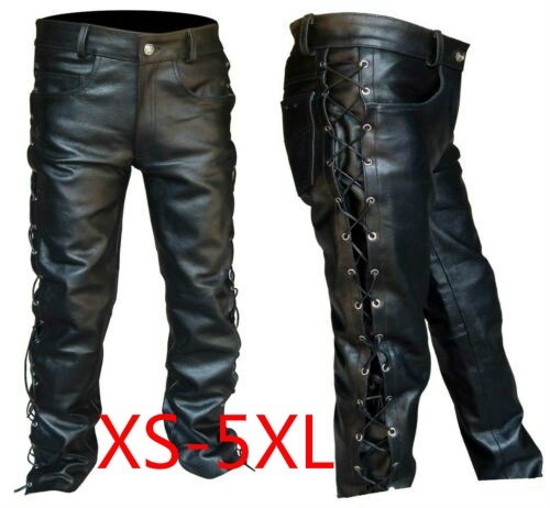 Medieval Pants Men Gothic Long – Leather Work Pants Bewertung und Preis