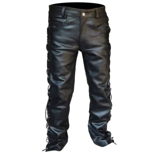Medieval Pants Men Gothic Long – Leather Work Pants Bewertung und Preis