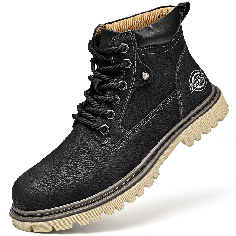 Leather Men's Boots British St – Leather Work Fabric Bewertung und Preis