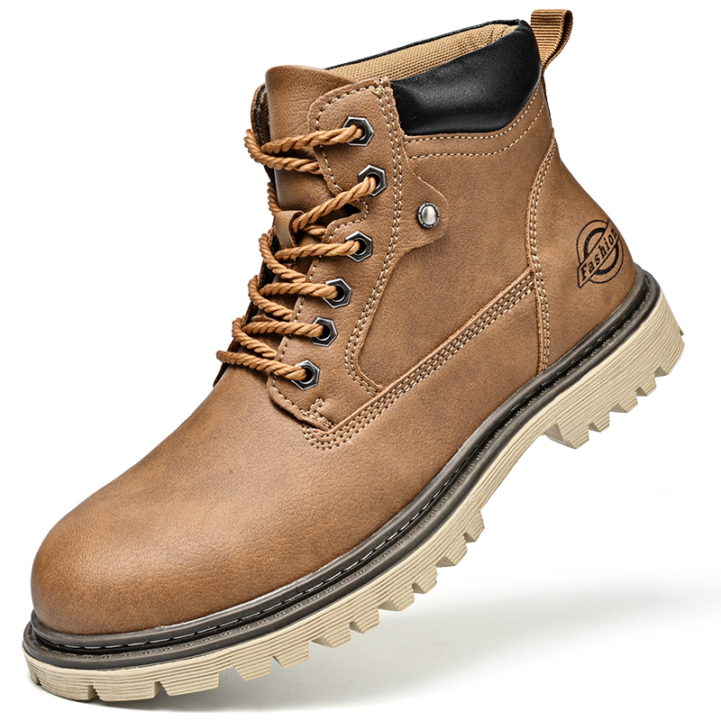Leather Men's Boots British St – Leather Work Fabric Bewertung und Preis