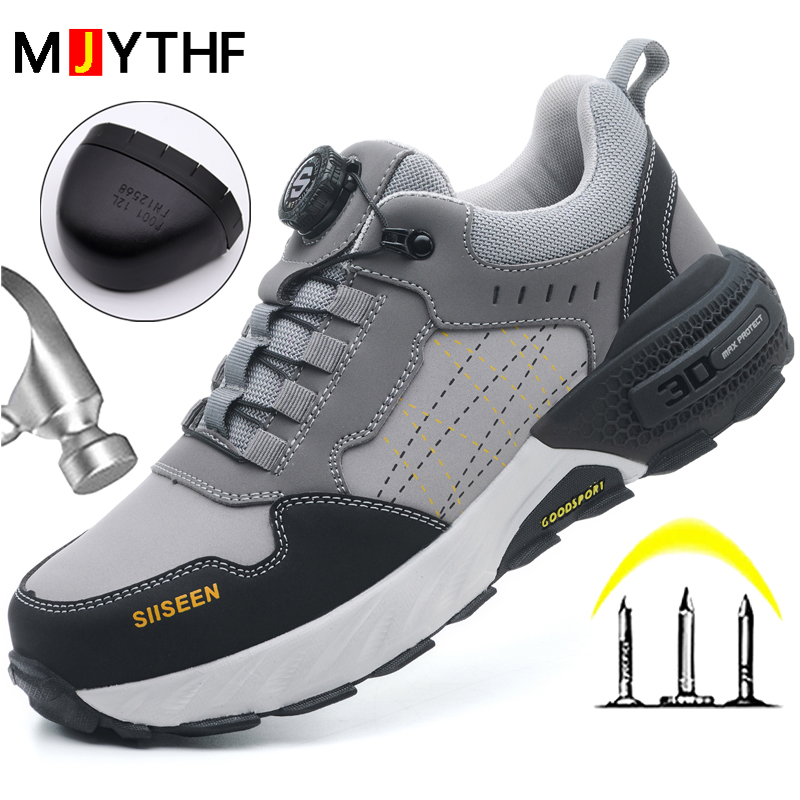 Black Leather Safety Shoes Sec – Leather Work Fabric Bewertung und Preis