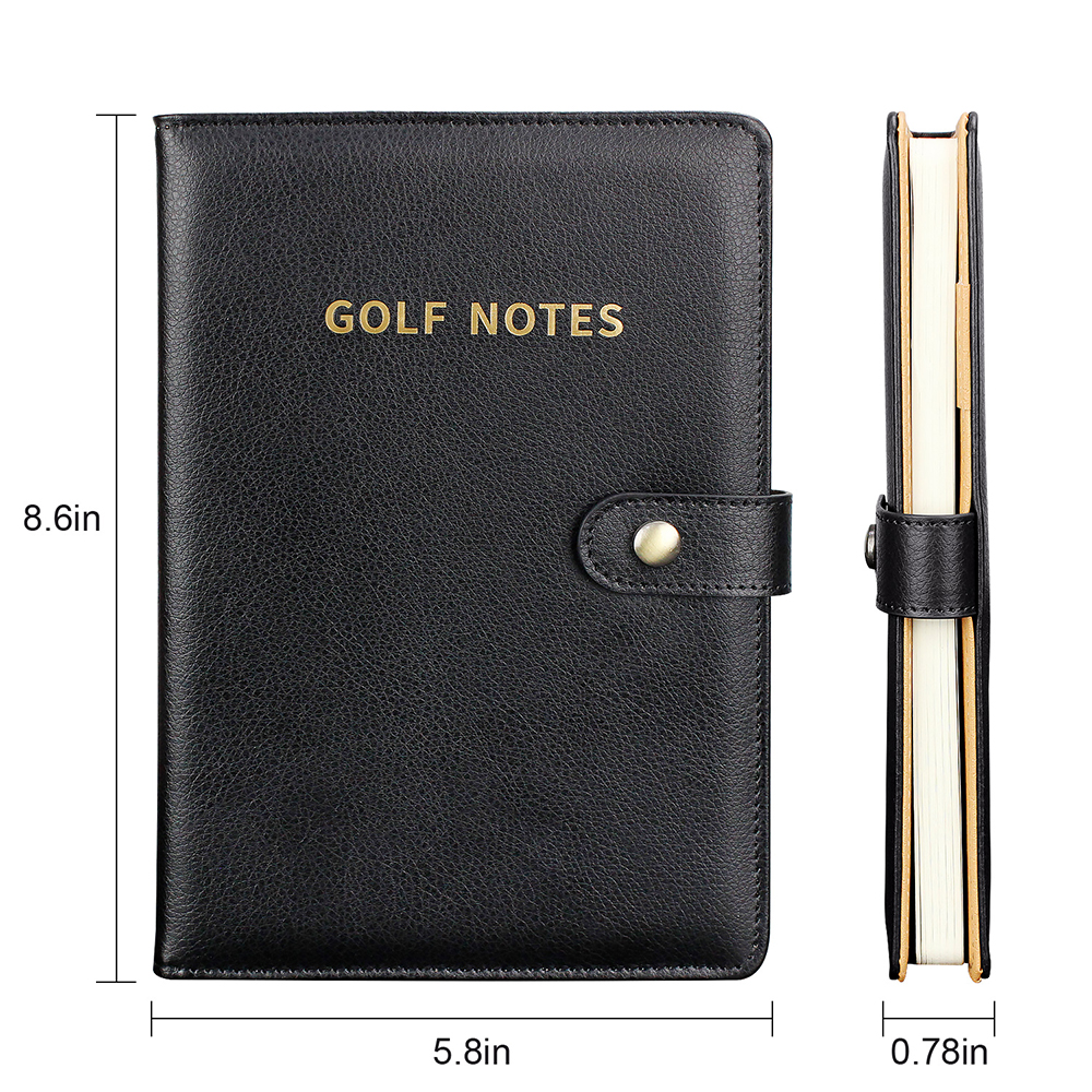 Black Leather Golf Scorecard H – Leather Work Notebook Bewertung und Preis
