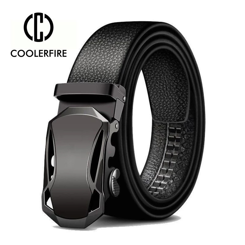 Men Belts Metal Automatic Buck – Leather Works Belt Bewertung und Preis