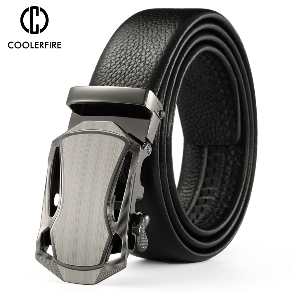Men Belts Metal Automatic Buck – Leather Works Belt Bewertung und Preis