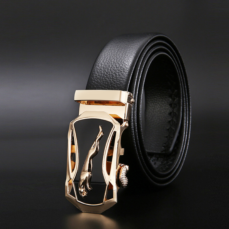 Men Belts Metal Automatic Buck – Leather Works Belt Bewertung und Preis