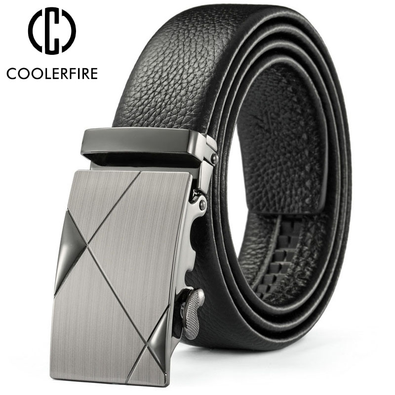 Men Belts Metal Automatic Buck – Leather Works Belt Bewertung und Preis