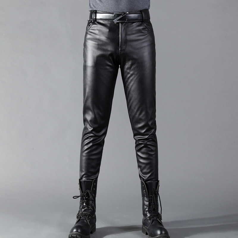Men's Leather Pants Skinny Fit – Leather Work Pants Bewertung und Preis