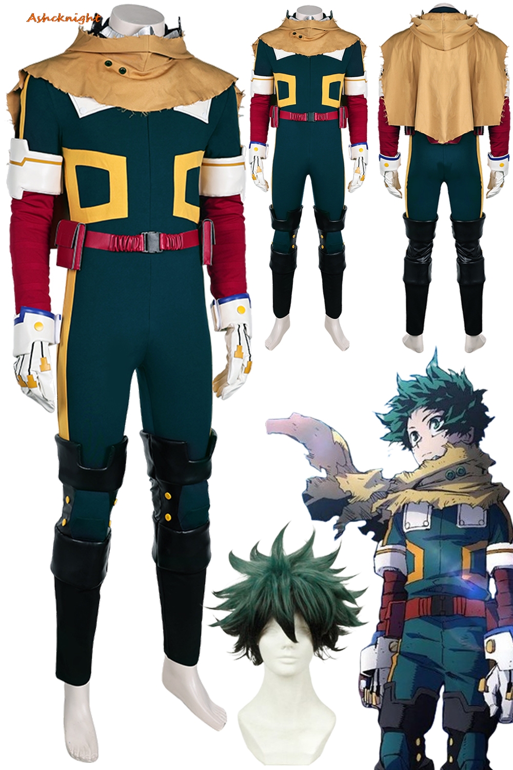 Midoriya Izuku Cosplay Costume – Leather Work Pants Bewertung und Preis