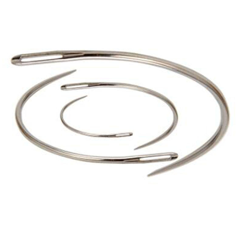 4Pcs Large Eye Curved Needles  – Leatherwork Hand Sewing Needles Bewertung und Preis