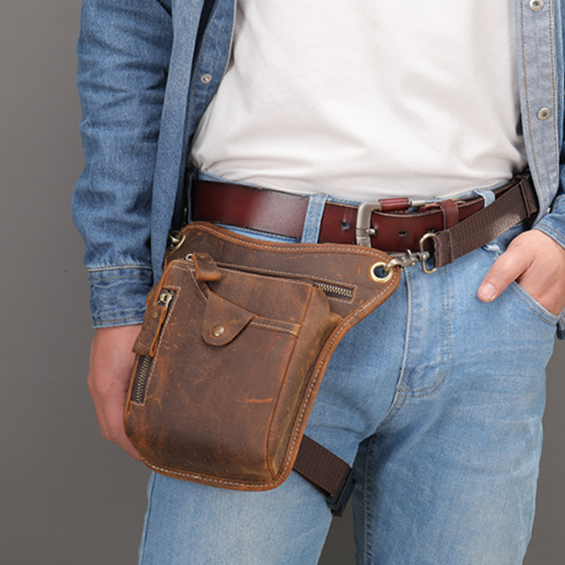 Vintage Pu Leather Waist Pack  – Leatherwork Belt Bewertung und Preis
