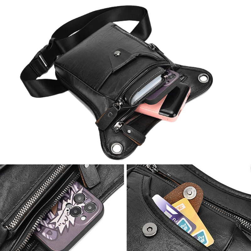 Vintage Pu Leather Waist Pack  – Leatherwork Belt Bewertung und Preis