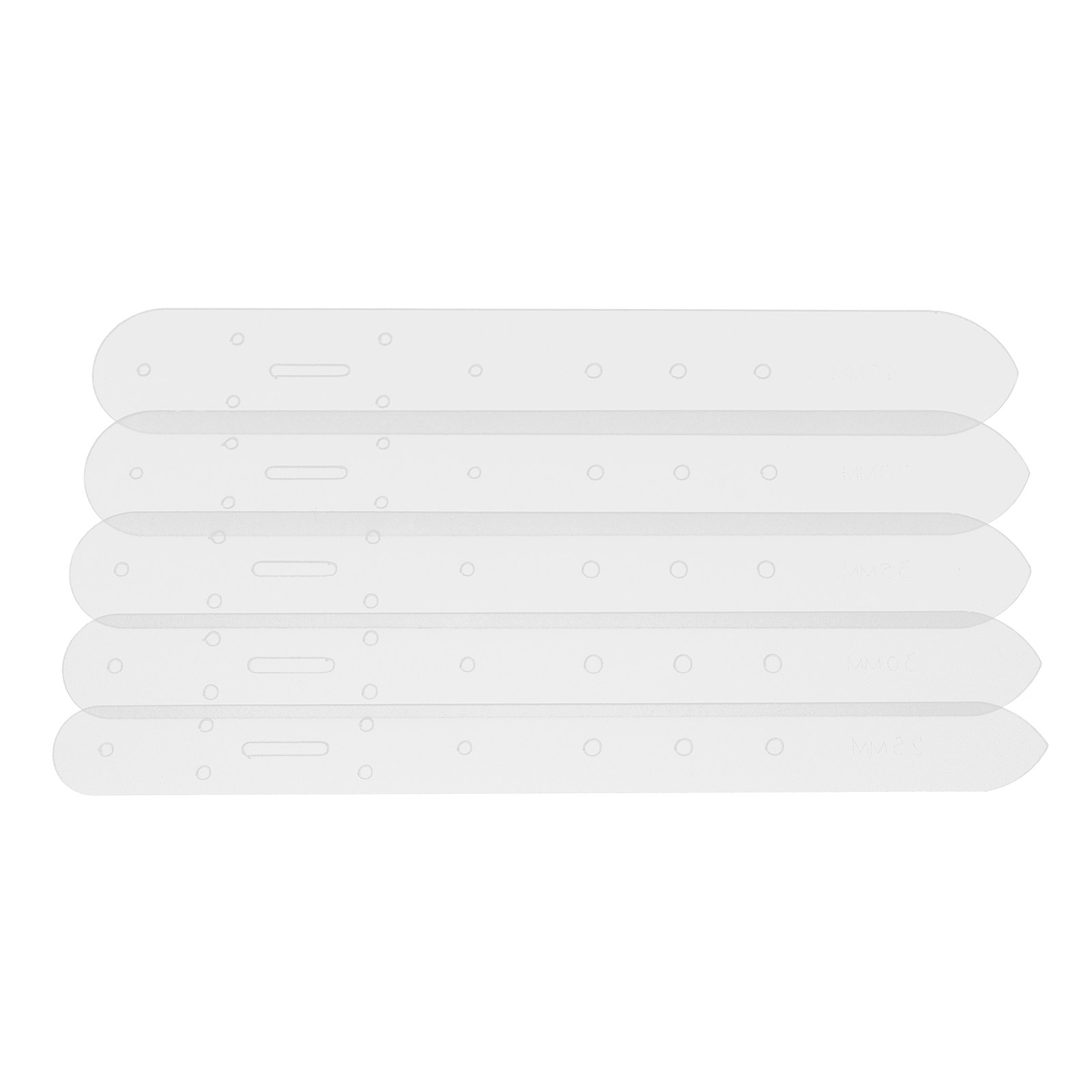 5Pcs Belt Hole Punch Template  – Leatherwork Templates Bewertung und Preis