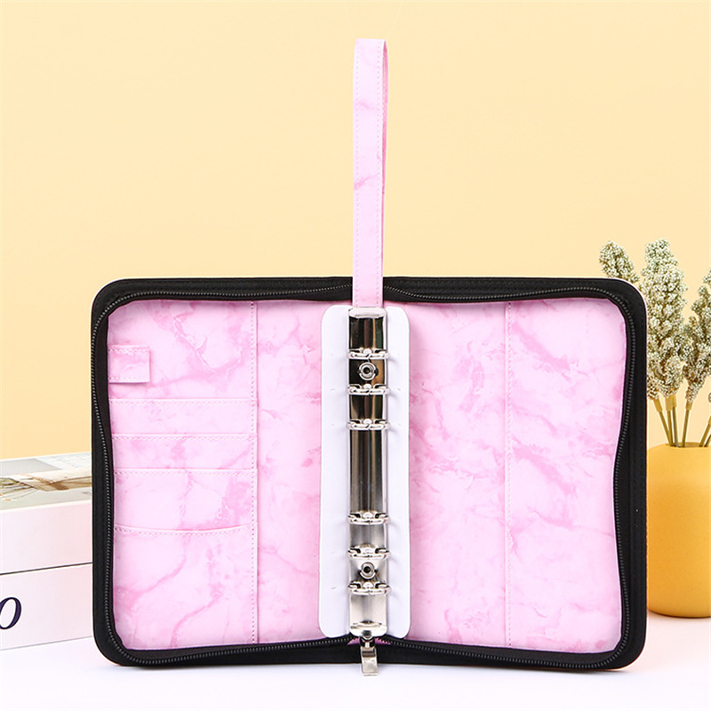 A6 Hand Zip Bag Marble Loose L – Leather Work Notebook Bewertung und Preis