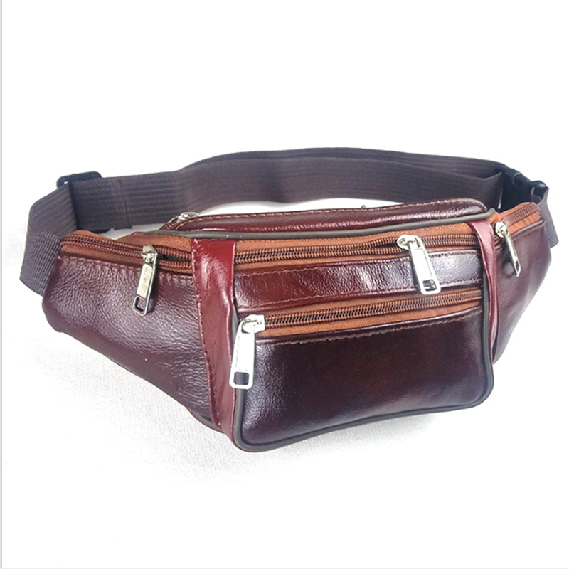 Genuine Leather Waist Bag Men  – Leatherwork Belt Bewertung und Preis