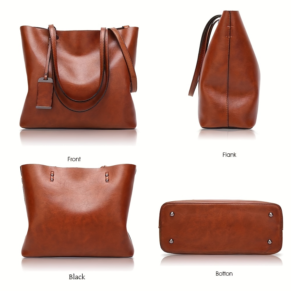 Fashionable Classic Retro Leat – Leather Work Handbags For Women Bewertung und Preis